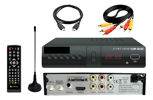 Miniatura 3 de Decodificador Tdt Receptor Tv Digital Dv